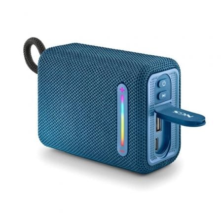Ngs Altavoz Portátil Bluetooth con Luces RGB IPX6 15W Color Azul Ngs Altavoz Portátil Bluetooth con Luces RGB IPX6 15W Color Azul